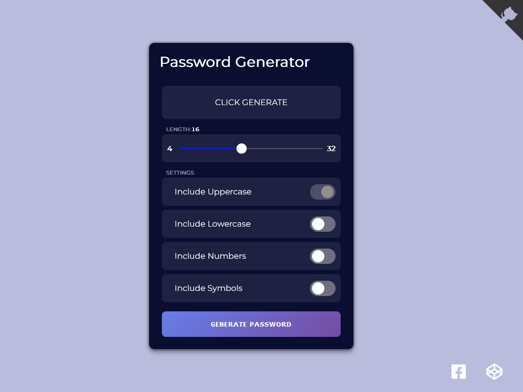 Password Generator